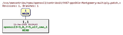 Revisions of rpms/openssl3/contribs10/0067-ppc64le-Montgomery-multiply.patch