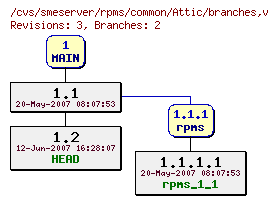 Revisions of rpms/common/branches